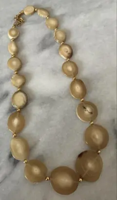 VENDOME BOUTIQUE バッファローホーンネックレス ゴールドカラー 