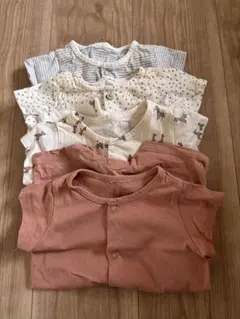 ベビー服　ロンパース　4点セット　新生児