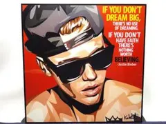 【新品 No 84】 ポップアートパネル ジャスティン ビーバー