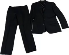 ストライプスーツ　ブラック　YA5