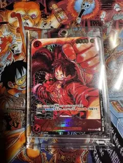 H*c様 モンキー・D・ルフィ SR パラレル ST01-012