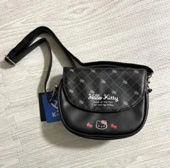 新品　サンリオ/ハローキティ ショルダーバッグ ブラック　黒