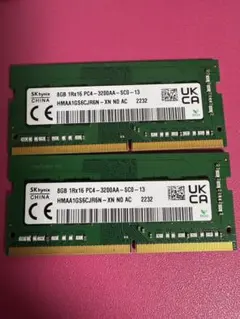SK hynix ノート用メモリ 32GB(16GB×2枚) DDR4-3200 - メルカリ