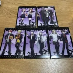 カラフルピーチクリアファイル5枚セット