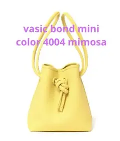 ⭐️美品⭐️ VASIC bond mini 2023年購入　ミモザ