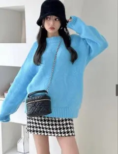 GRL ニット　ニットトップス　蛍光色のサムネイル