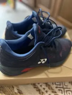 YONEX テニスシューズ SHB-03 ネイビー/レッド