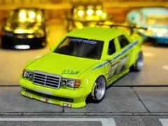 ホットウィールカスタム メルセデスベンツ 500e ロケバニ ワイスピトミカ改造