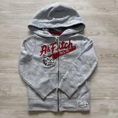 abercrombie kids フード付きパーカー 3/4 グレー