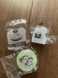 モフサンド くら寿司 ステッカー 缶バッジ3点セット