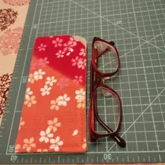 17 ハンドメイド　メガネケース