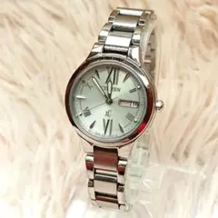 ★ジャンク★ クロスシー xC シチズン CITIZEN ホワイト ソーラー