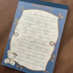 平成レトロ　キティ　メモ帳