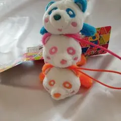 AAA え〜パンダ ぬいぐるみ キーホルダー ストラップ トリプルエー