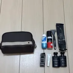 エミレーツ航空　ブルガリ　男性用アメニティ　ポーチのサムネイル