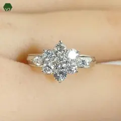 ☆BRILLIANCE+☆ ダイヤリング 婚約指輪 Pt950 0.51ct - メルカリ