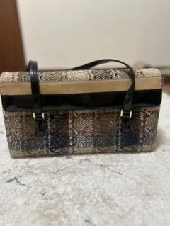 Burberry チェック柄 ショルダーバッグ