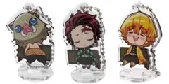 鬼滅の刃 無限列車編　アクリル フィギュア　かまぼこ隊 3個セット