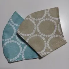 女性サイズ和柄ハンドメイドマスク