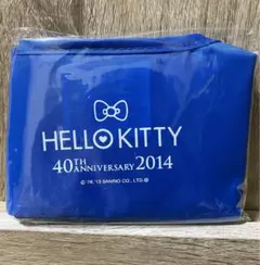 ハローキティ 40TH ANNIVERSARY 2014 ナイロンバッグ　開封済