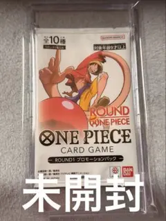 격레어! 원피스 카드 ROUND1 프로모 팩 비매품 미개봉