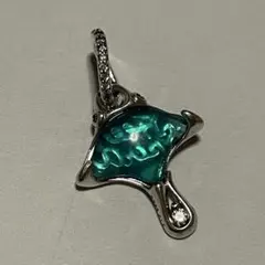 Pandora マンボウ　魚　シルバー　チャーム　パンドラ