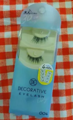 DECORATIVE EYELASH 004 つけまつげ ３ペアのサムネイル
