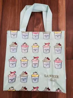 ☆LADURÉE☆ラデュレ　カップケーキ柄 トートバッグ