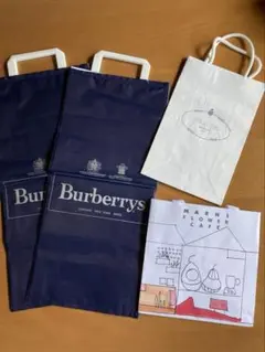 Burberrys MARNI PRADAショップ袋ショッパーセット