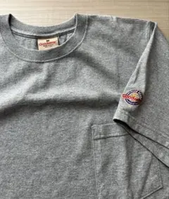 Goodwear × Orange 別注ポケットTシャツ グレー Mサイズのサムネイル