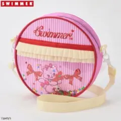 SWIMMER ピンク グリッターショルダーバッグ