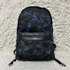 極美品✨マイケルコース リュック バックパック メンズ カモフラ ネイビー