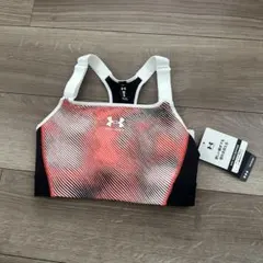 Under Armour スポーツブラ ブラック ホワイトのサムネイル