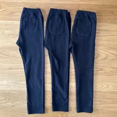 ユニクロ　レギンス 10分丈　110㎝　3点セット