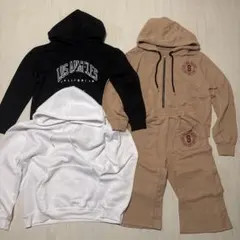 韓国服　まとめ売り　パーカー　セットアップ　Mサイズ