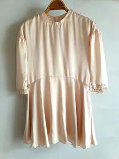 クロエ キッズ 10A シルクワンピース