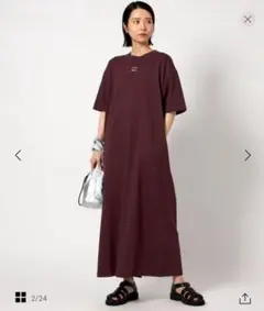 【CITEN】【新品未使用】ロゴカットワンピース