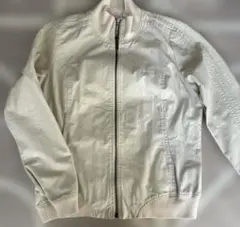 adidas ジャケット アイボリー きれいめ スポーツアウター