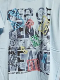 PROJECT SRS ガールズフォトTシャツ SRES ライトブルーのサムネイル