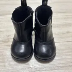 プティマイン　サイドゴアブーツ　黒　14cm