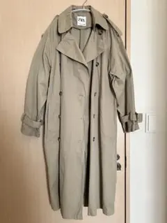 ZARA ベージュトレンチコート　Sサイズ