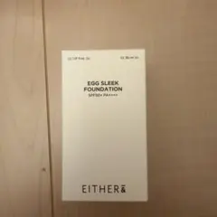 EITHER& EGG SLEEK FOUNDATION 03 beige
