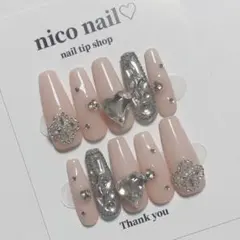 ネイルチップ ギャル ワンホン ちゅるん キラキラ 埋めつくし ベイビーブーマー