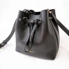 ✨美品✨ フルラ 3wayリュックサック ショルダーバッグ アニタ 黒色