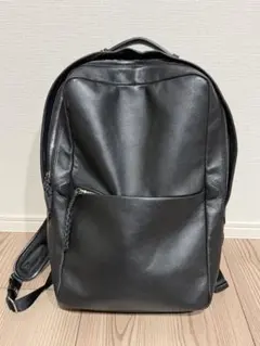 美品✨イアパピヨネ レザースタンドリュック 黒 A4 完売品 バック