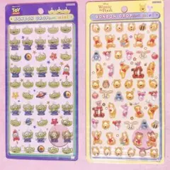 ボンボンドロップシール　ディズニー　プーさん　エイリアン　国内正規品