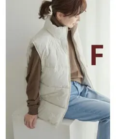 AMERICANHOLIC キルポカオーバーサイズベスト　Ｆ　アイボリー