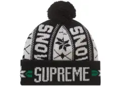 SUPREME スノーフレークニット帽