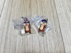 ディズニーキャラクターめじるしアクセサリー SUMMERチップ&デールセット