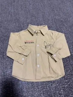 スヌーピー キッズ 長袖シャツ 90cm